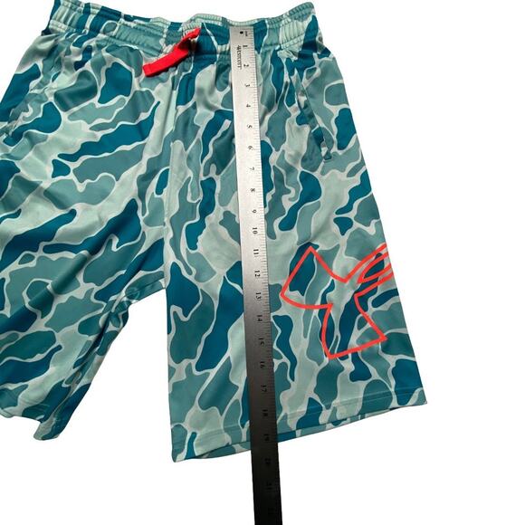 Under Armour Boys Youth XL Athletic Shorts Lot Black Camo - Picture 8 of 16